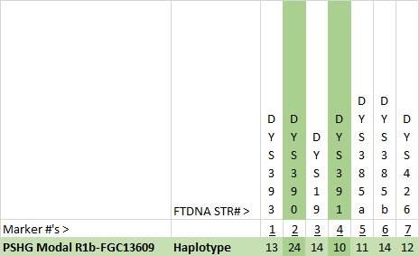 PSHG Haplotype Y7